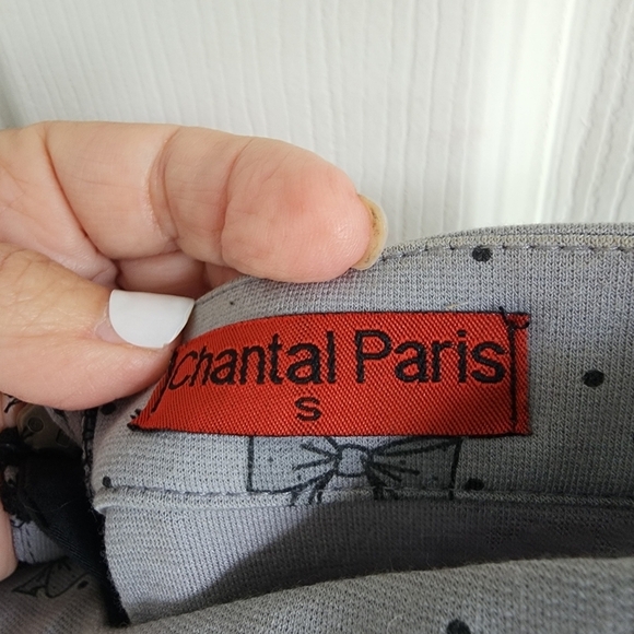 Chantal Paris Strapless Mini Dress with Pockets  and Back Zip Size  Small - Picture 3 of 5